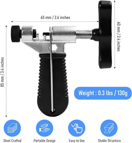 Bike Chain Repair Removal Tool, Chain Breaker Splitter Tool, Links – Easy to Use – Quick Fix – Premium Tool Kit for Cyclists in Kuwait