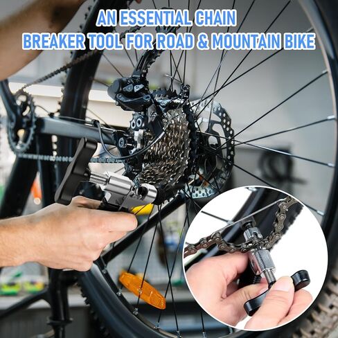 Bike Chain Repair Removal Tool, Chain Breaker Splitter Tool, Links – Easy to Use – Quick Fix – Premium Tool Kit for Cyclists in Kuwait