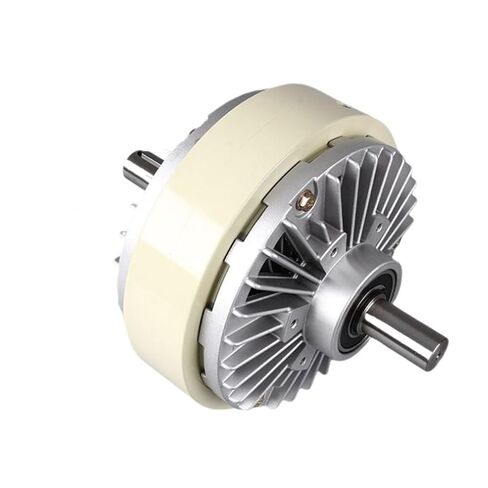 6Nm-100Nm (0.6-10kg) DC24V Hollow Shaft or Double Shaft Magnetic Powder Clutch with Tension Controller Kit for Packaging Machine in Kuwait