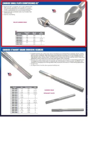 HHIP 2002-0750 Single Flute 82 Degree Carbide Countersink, 3/4-Inch Size in Saudi Arabia