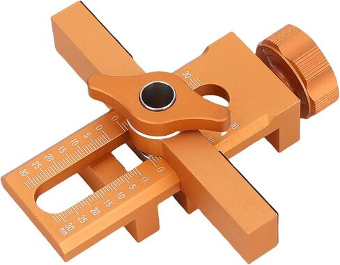 Cabinet Door Installation Positioner, Adjustable Aluminium Alloy Cabinet Door Installation Positioner with 6mm, 8mm and 10mm Drill Bits in Kuwait