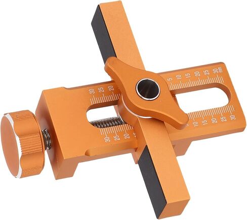 Cabinet Door Installation Positioner, Adjustable Aluminium Alloy Cabinet Door Installation Positioner with 6mm, 8mm and 10mm Drill Bits in Kuwait