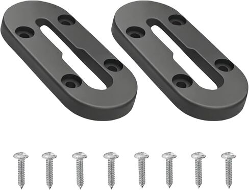 مسار كاياك - تصميم بسيط لقضيب الصيد وحاملات الأكواب وحوامل المجداف | نايلون عالي القوة والفولاذ المقاوم للصدأ 304 | ملحقات قوارب الكاياك نظام تثبيت المسار والسكك الحديدية لقوارب الكاياك in Saudi Arabia