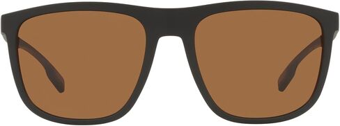 Native Man Sunglasses Matte Black Frame, Brown Lenses, 57MM in Kuwait