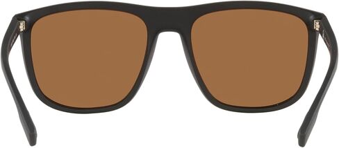 Native Man Sunglasses Matte Black Frame, Brown Lenses, 57MM in Kuwait
