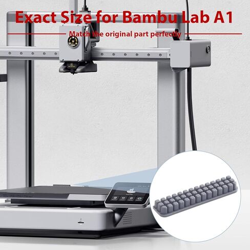 10 قطع من فرشاة الفوهة البديلة لممسحة فوهة السيليكون من Bambu Lab A1 مجموعة تنظيف فوهة الطابعة ثلاثية الأبعاد أداة تنظيف لأجزاء الطابعة ثلاثية الأبعاد وملحقاتها، غير متوافقة مع A1 Mini in Kuwait