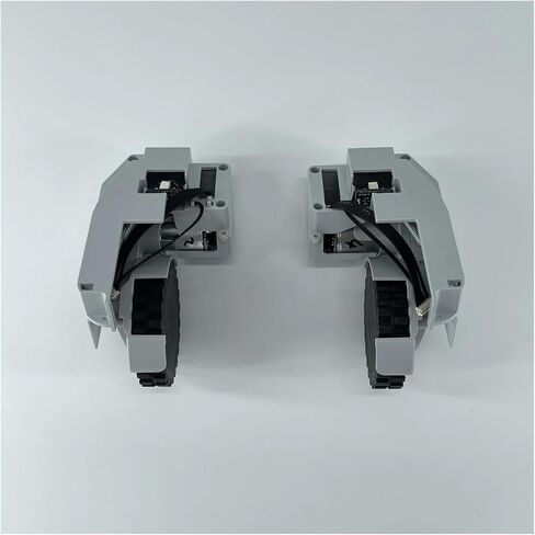 Left and Right Drive Wheels.Compatible for AIRROBO T10+. Replacement Parts.(Black L+R) in Saudi Arabia
