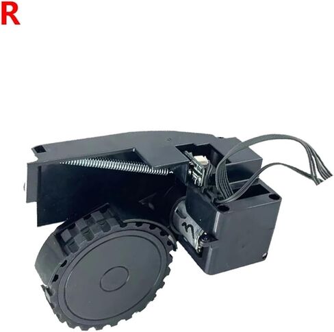 Left and Right Drive Wheels.Compatible for AIRROBO T10+. Replacement Parts.(Black L+R) in Saudi Arabia