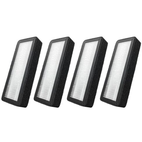 عبوتان من فلتر هواء الكربون المنشط HEPA 13 لطابعات Bamboo Lab X1/X1C/P1P/P1S ثلاثية الأبعاد - فلتر بديل للمركبات العضوية المتطايرة، PM2.5، والجسيمات متناهية الصغر والروائح in Kuwait