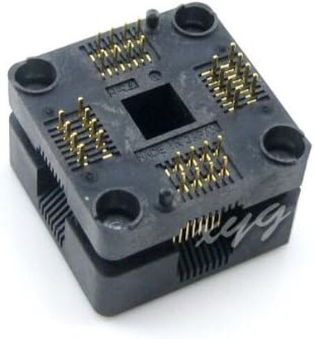 OTQ-32-0.8-02 7x7 mm Pitch 0.8 QFP32 TQFP32 LQFP32 PQFP32 QFP IC MCU Test Burn-in Programming Adapter Socket Enplas @XYG in Saudi Arabia