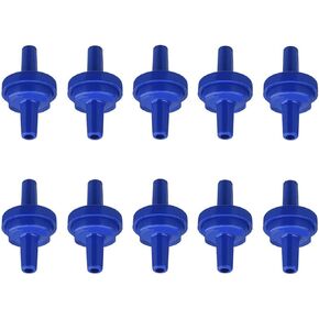 Aquarium Air Pump Check Valves Plastic One Way Non-Return Check Valve 10Pcs