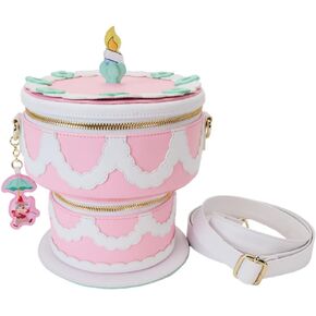 Loungefly Disney Alice in Wonderland Unbirthday Cake Figural Glow Crossbody Bag