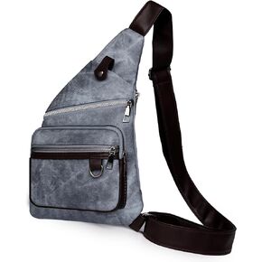 Wander Plus Anti Theft Travel Bag For Women, Side Crossbody Sling Backpack Shoulder Bags For Women Men Waterproof Theft Proof