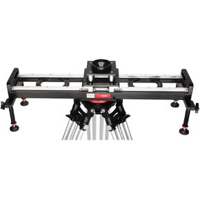 PROAIM 3’ Flyking Precision Camera Slider with 100mm Bowl for Videomakers & Filmmakers. 27" Slider Travel. 360° Panning. Payload- 70kg / 154lb