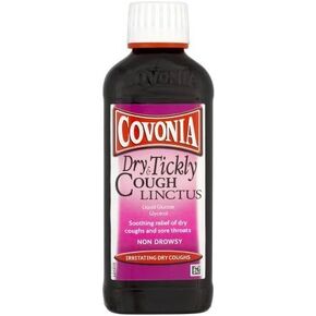 Dry & Tickly Cough Linctus Mixture Syrup 150 ml by Covonia