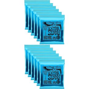 Ernie Ball 2225 Extra Slinky 8-38 (12 Pack Bundle)