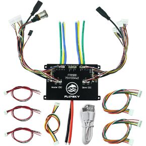 FLIPSKY FT85BD Dual ESC 84V 200A with Aluminum Case Non-VESC for Electric Skateboard/Scooter/Ebike Speed Controller/Electric Motorcycle/Robotics
