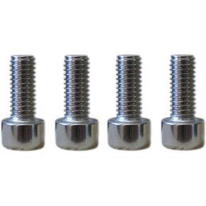 Set of 4 5mm M5 Bicycle Water Bottle Rear Rack Frame Screws Mount Screws -