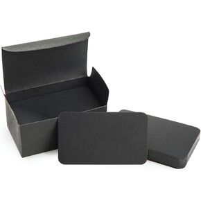 Blank Paper Message Card Business Cards Vocabulary Word Card Index Cards - About 100pcs (Pastel)