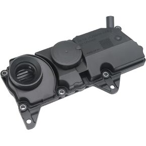 PCV Valve Oil Trap for Volvo 2014-2021 XC40 XC60 XC70 XC90 S60 S80 S90 V60 V90 2.0L Engine Valve Rocker Cover with Gasket OE# 32140004 32242753 31430923