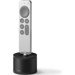 elago D Stand Charging Station Compatible with Apple Devices - Charging Dock Compatible with Apple TV Remote, Compatible with iPhone and More, Premium Aluminum, Cable Required (Black)