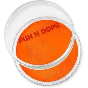 Fun N' Dope - Face Paint for Kids & Adults (Black Matte) - Professional Grade Water Based Non Toxic Body Paint - Face Painting for Halloween Makeup, Parties & Festivals - Sensitive Skin Safe in Kuwait