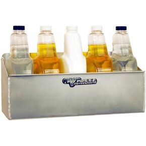 Pit Posse PP3190 Spray Bottle Shelf 14" X 5.25" X 6.5"-Made in USA- for Trailer, Garage, Toy Hauler, 5th Wheel