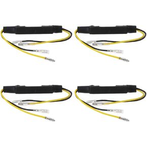 Etopar 4 X Universal 12V 21W Motorcycle Turn Signal Light LED Indicator Load Resistor Adaptor Flash Blinker Fix Error Motorbike