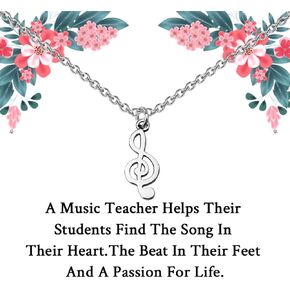 TGBJE Music Teacher Gift Teacher Appreciation Gift Graduation Gift for Music Teacher