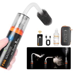 LENSGO Smoke S MINI Fog Machine, Handheld Portable MINI Smoke Machine,Outdoor Remote Control MINI Smoke Machine,Indoor Portable Smoke Machine For Photography, Mother's Day Father's Day Halloween Party