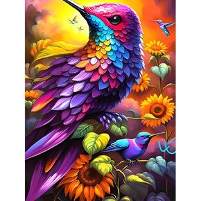 SENQAO Dragon Diamond Art Kits for Adults - Full Drill Diamond Dots Paintings for Beginners, Round 5D Paint with Diamonds Pictures Gem Art Painting Kits DIY Crafts Kits 12x16inch