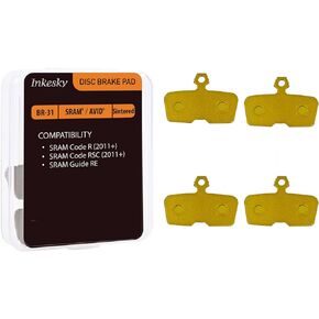 Inkesky Brake Pads Compatible with SRAM Code R, Code RSC, Guide RE - BR31