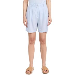 DONNI. Women's The Linen Pleated Shorts