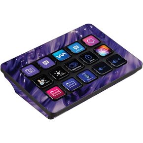 MightySkins Skin Compatible with Elgato Stream Deck MK.2 - Purple Wash | Protective, Durable, and Unique Vinyl Decal wrap Cover | Easy to Apply, Remove, and Change Styles | Made in The USA