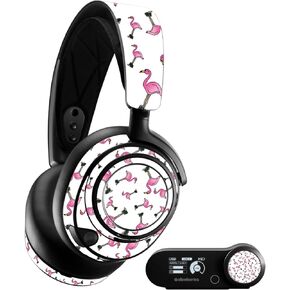 MightySkins Skin Compatible with SteelSeries Arctis Nova Pro - Cool Flamingo | Protective, Durable, and Unique Vinyl Decal wrap Cover | Easy to Apply, Remove, and Change Styles | Made in The USA
