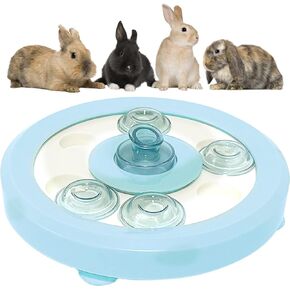 Kathson Rabbit Enrichment Toys Dog Slow Feeder Puzzle Toys Interactive Enrichment Pet Treat Game Rabbit Toys Mental Stimulation Toy for Hamster Bunny Ferret Chinchilas Puppy Cat