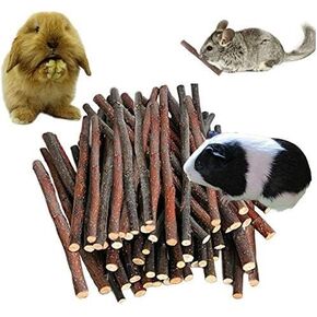 300 جرام من عصي التفاح، حلوى المولي، ألعاب الأرانب، ألعاب خنزير غينيا، ألعاب الأرنب، ألعاب المضغ الخشبية الطبيعية للأسنان، حلوى الأرانب، شينشيلا، الفئران، الهامستر، الجربوع، أعواد لعبة، وجبات خفيفة للحيوانات الأليفة in Kuwait
