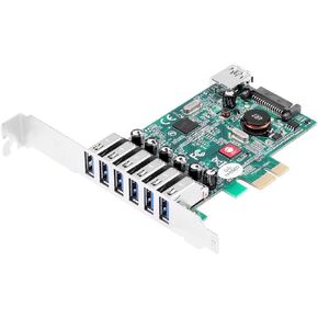 SIIG DP USB 3.0 7-Port PCIe I/E (JU-P70011-S1)
