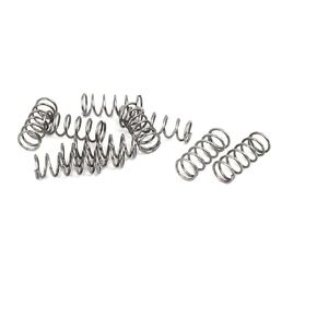 uxcell Compression Spring,304 Stainless Steel,6mm OD,0.6mm Wire Size,15mm Free Length,Silver Tone,10Pcs