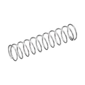 uxcell Compression Spring,304 Stainless Steel,5mm OD,0.4mm Wire Size,9mm Compressed Length,20mm Free Length,2N Load Capacity, Silver Tone,30pcs
