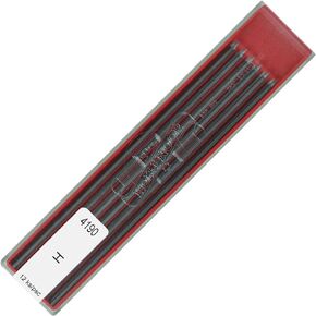 Koh-i-noor 2.0 mm Graphite Leads for Technical Drawing and Retouching, 4190 6H