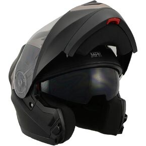 Milwaukee Helmets Advanced Full-Face Motorcycle Modular Helmets for Men and Women Biker w/ Drop Down Visor |MPH98XX