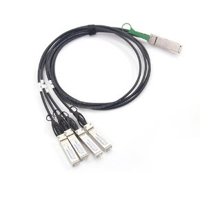 كابل Twinax 1.25G SFP، كابل سلبي جيجابت مباشر من النحاس (DAC)، 0.5 متر (1.64 قدم)، لـ Cisco SFP-H1GB-CU0.5M، Ubiquiti، Fortinet، Netgear، D-Link، Supermicro، والمزيد