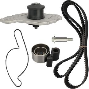 BRTEC Engine Timing Belt Water Pump Kit 2005 2006 2007 2008 2009 2010 for Chrysler 300 Sebring Pacifica Town & Country for Dodge Challenger Avenger Charger Journey Magnum Nitro 3.5L 4.0L