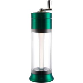 3-in-1 Spice Grinder Hand Crank Loader Roller Crusher Filler Flower Buds Milling Grinding Storage with Magnetic Lid （green） in Saudi Arabia