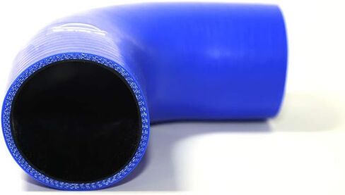 LTI Universal 4-Ply عززت عالية الأداء القطر الداخلي 2.5 "90 درجة الكوع سيليكون خرطوم مقرنة 63 مم (2.5" أزرق) in Kuwait