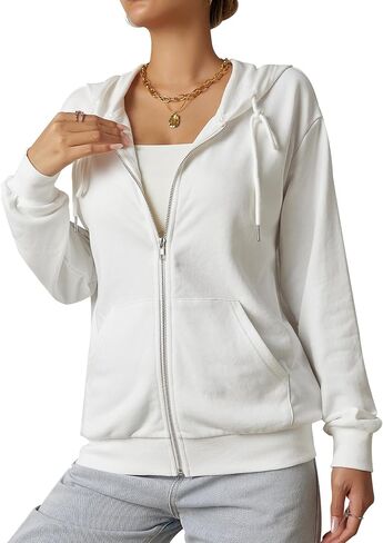 Teen Girls' Favorite: Waffle Knit Zip-Up Hoodie - Cozy and Cute in Saudi Arabia