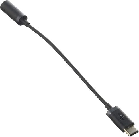 كابل محول موتورولا USB-C إلى 3.5 ملم لسماعات الرأس لـ Moto Z، Z Force، Z Force Droid، Z2 Force - أسود in Saudi Arabia