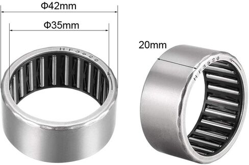 uxcell Needle Roller Bearings, One Way Bearing, 12mm Bore 18mm OD 16mm Width in Saudi Arabia