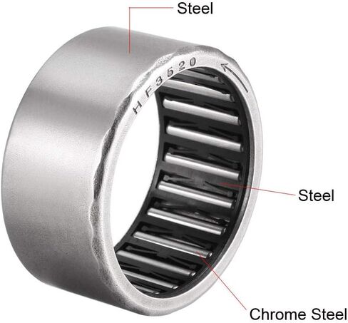 uxcell Needle Roller Bearings, One Way Bearing, 12mm Bore 18mm OD 16mm Width in Saudi Arabia
